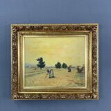 Tableau, huile sur toile Paul Emile Felix Raissiguier, XIXème siècle