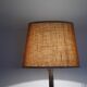 Hammered iron floor lamp in the style of Marolles