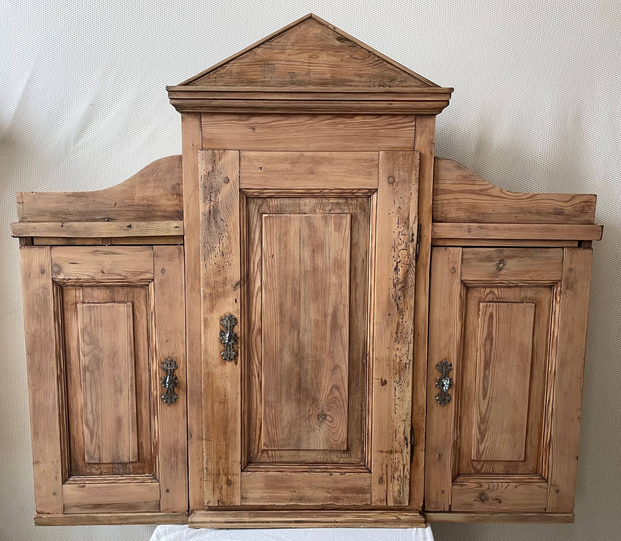 Sacristy furniture in english pine