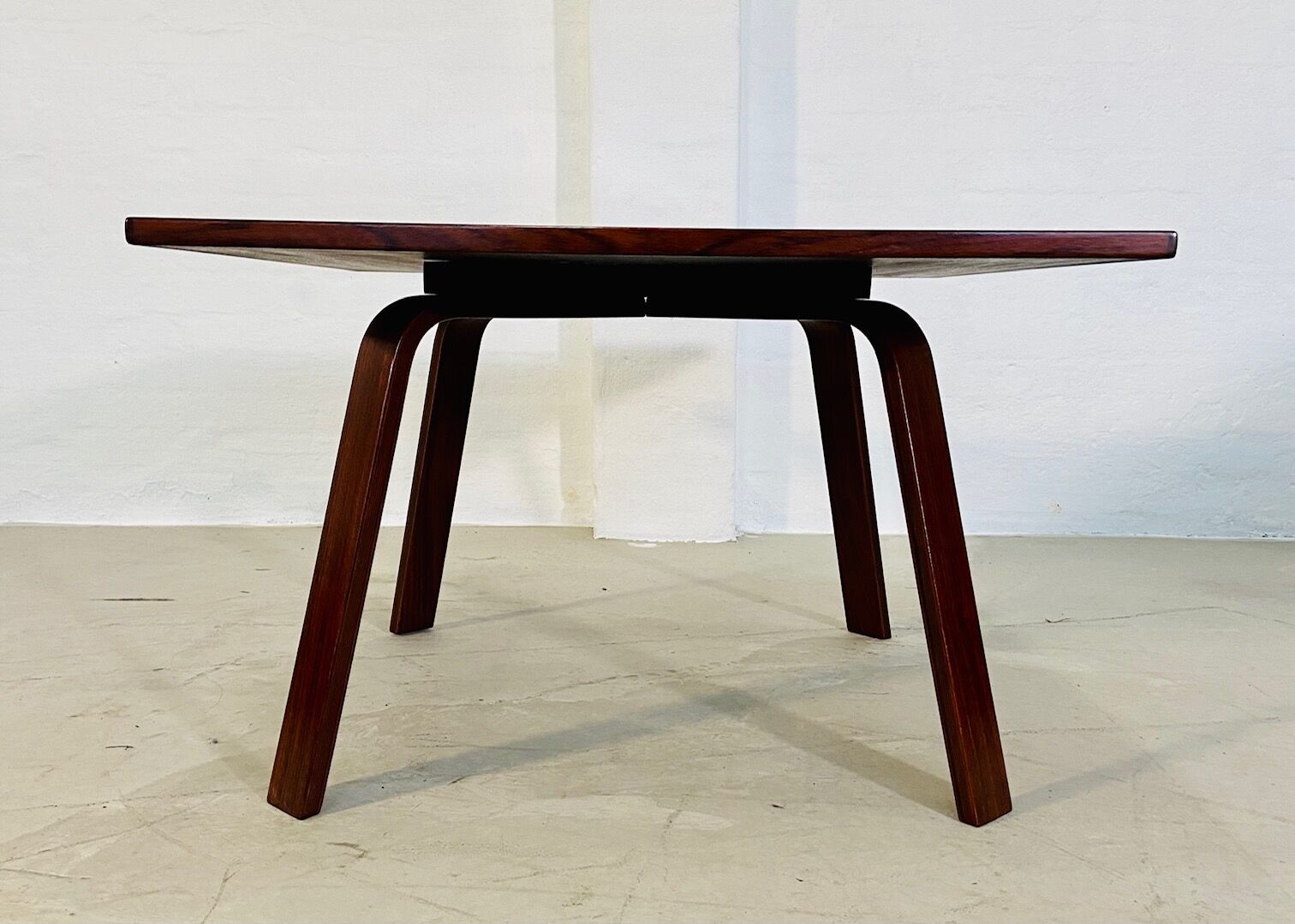 Vintage Danish mid-century rosewood coffee table