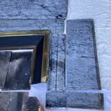 Marble fireplace