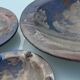 3 decorative handmade plates/trinket dishes