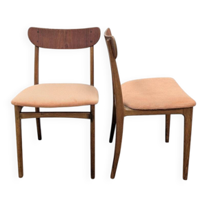 lot de 2 chaises vintage