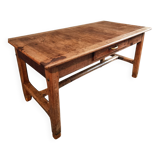 Antique French farmhouse dining table – Walnut work table, late 19th century