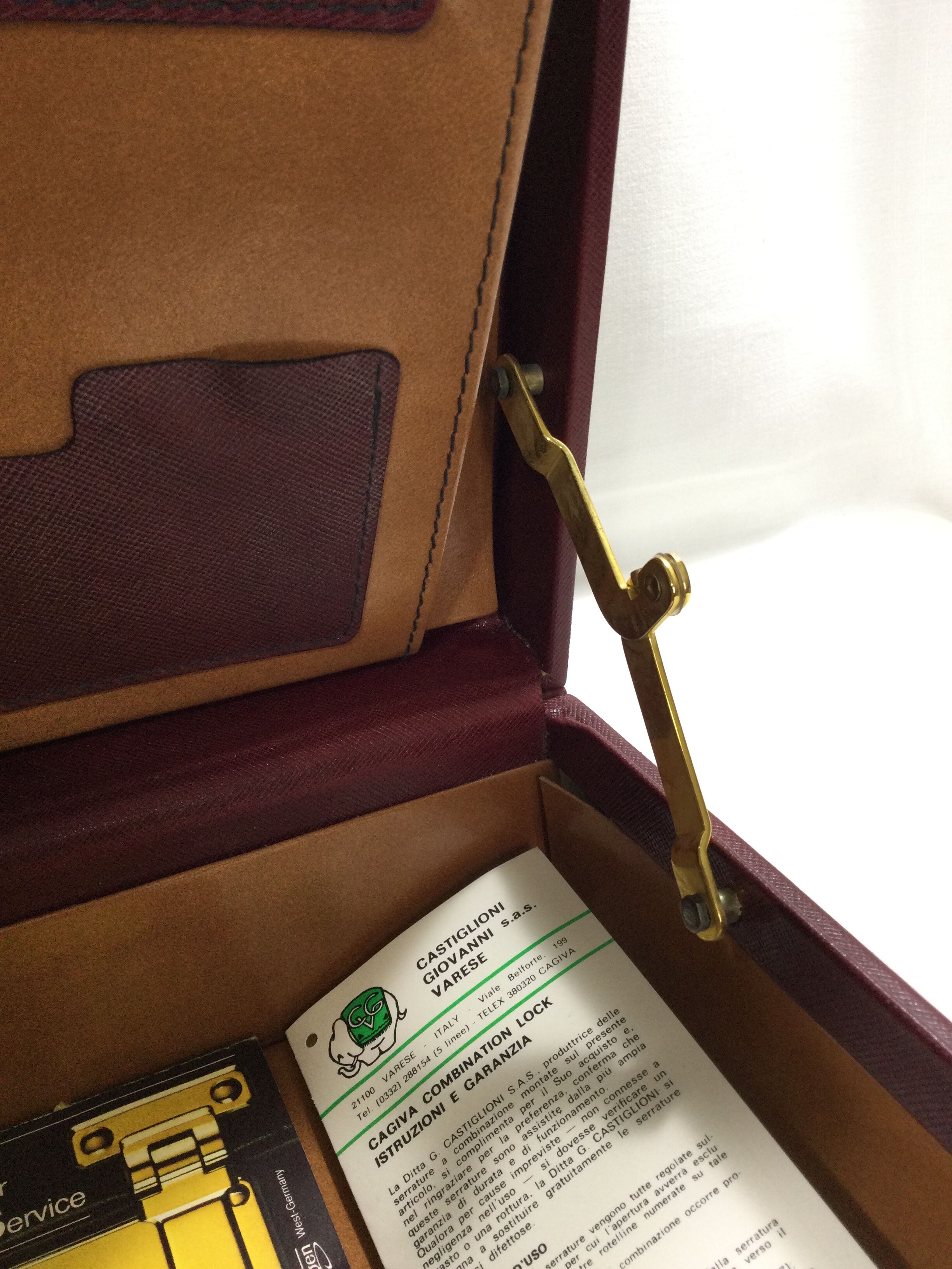 Lancel - leather suitcase