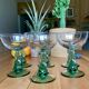 RARE LOT OF 6 LUMINARC “SIESTA” VINTAGE COCKTAIL GLASSES – CACTUS & MEXICAN