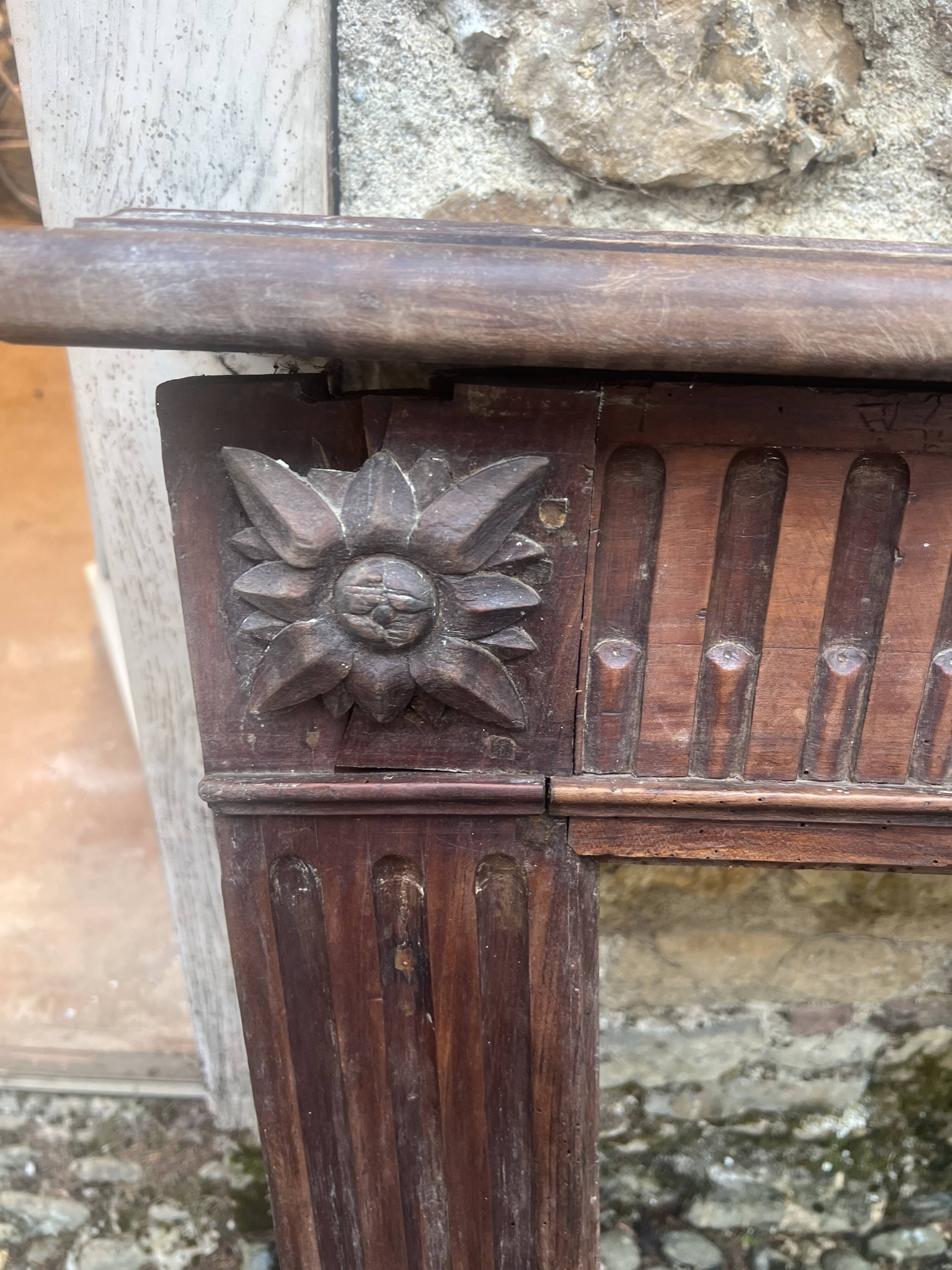 19th Century Fireplace Mantel