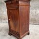 Antique small cabinet French hall cupboard walnut