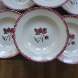 6 deep plates Badonviller 200851