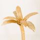 Mid century modern decorative solid brass palm