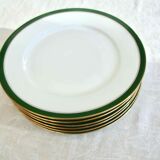 Set of 6 plates for dessert 40s