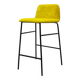 TrabA' Bardot Met high stool in yellow fabric