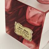 70s cubic sommerso vase