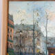 Place de la Madeleine, Paris, oil on canvas signed A Richmond