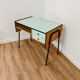 Vintage Scandinavian-style wooden desk