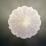 Vintage art deco glass globe elbow lamp