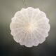 Vintage art deco glass globe elbow lamp