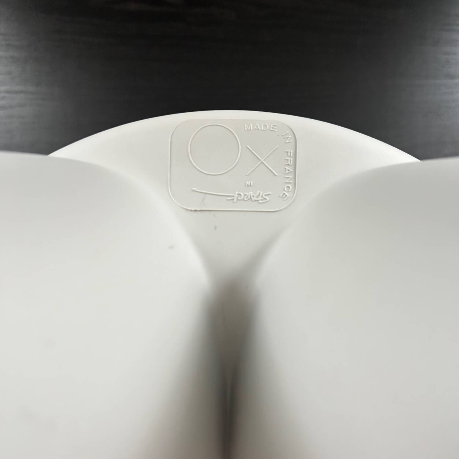 Bubu 1st light grey stool