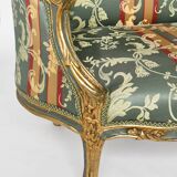 Canapé corbeille de style Louis XV