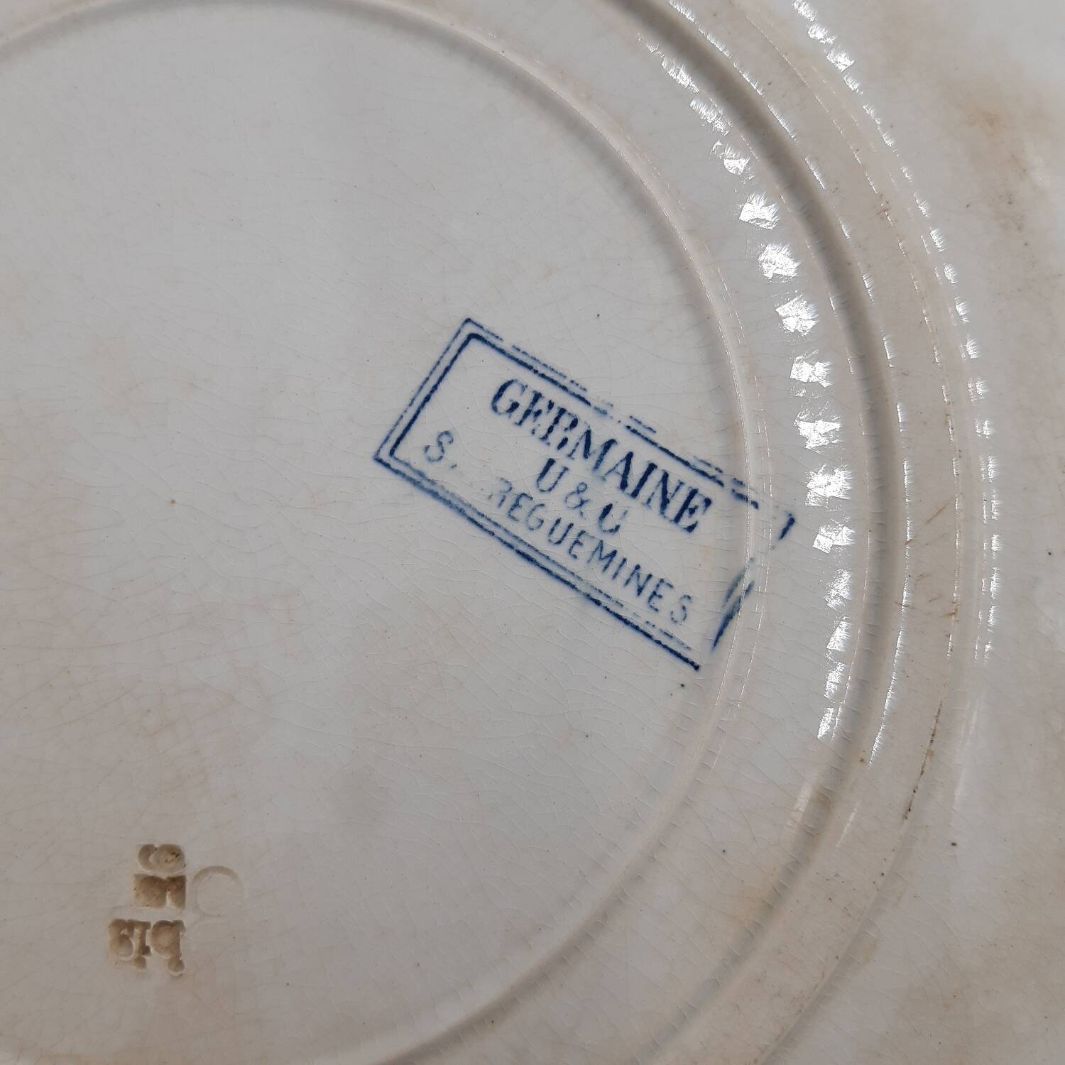 12 Terre de Fer U&C Sarreguemines plates