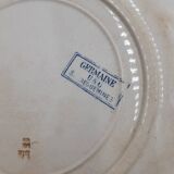 12 assiettes Terre de Fer U&C Sarreguemines