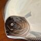 3 vintage fish plates Longwy Copenhagen