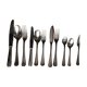 Ménagère Christofle in silver metal model Boréal (132 pieces)