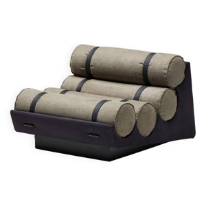Fauteuil lounge cylindrique