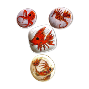 4 céramiques Monique