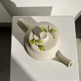 Vintage sunflower teapot Sarreguemines model Farandole H:20cm