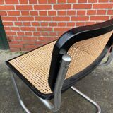 Cesca design chair b32 model black and chrome