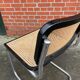 Chaise design Cesca modèle b32 noir et chrome
