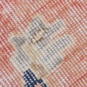 Navy blue vintage rug 317x220cm