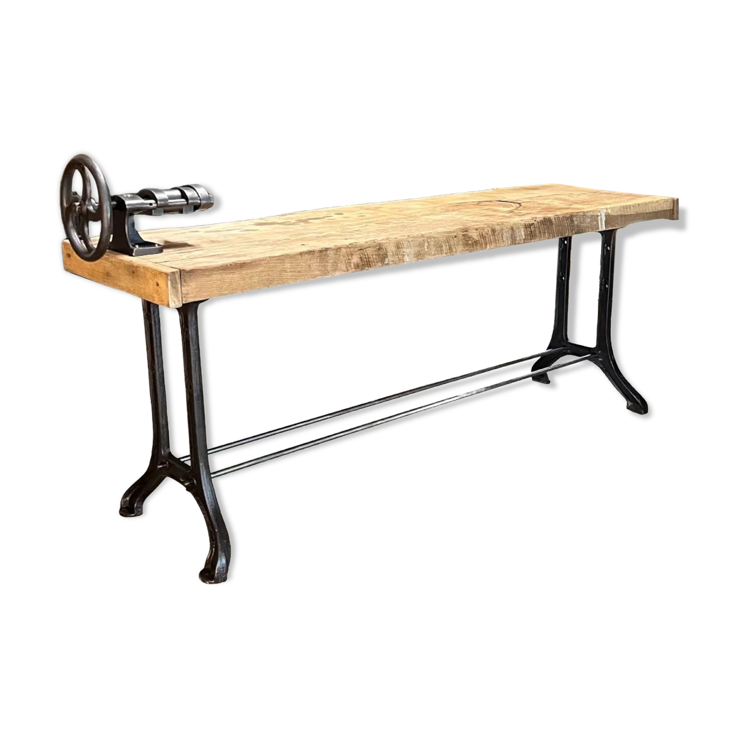 Old Establishment with cast iron stand