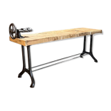 Old Establishment with cast iron stand