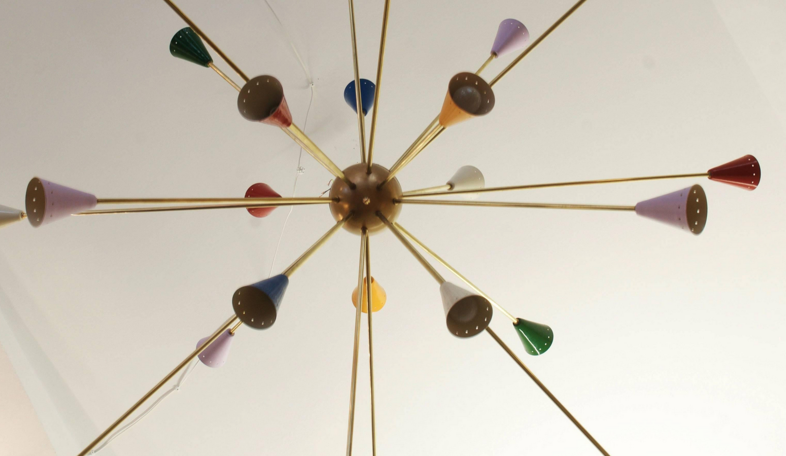 Lustre in the style of Italian creations of the 60s