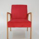 Fauteuil kadr framboise
