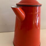 Enamelled sheet metal coffee maker, 1960