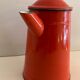 Enamelled sheet metal coffee maker, 1960