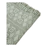 Dessus de lit en crochet - verveine