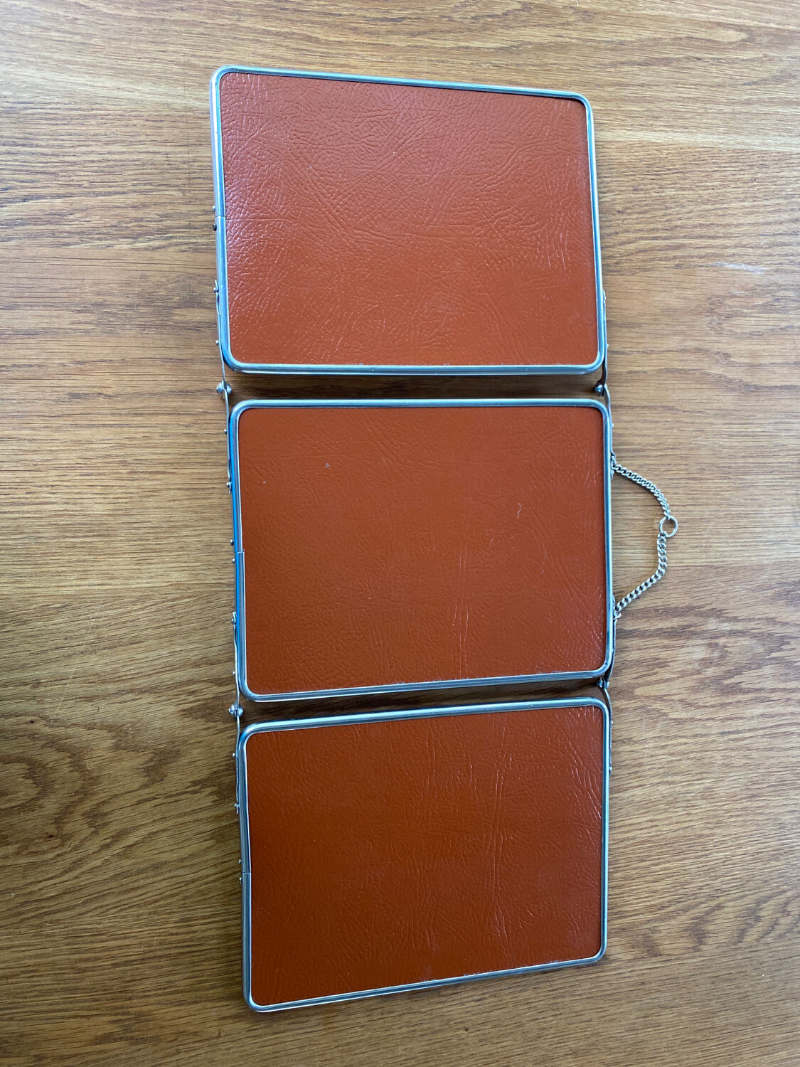 Vintage barber mirror