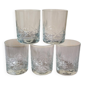 cinq verres timbales