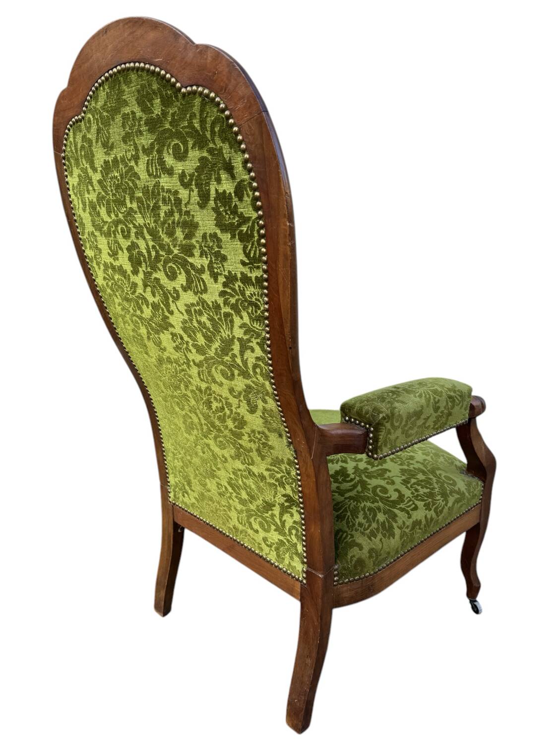 19's voltaire rack and pinion armchair