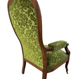 19's voltaire rack and pinion armchair