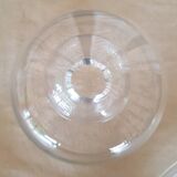 Glass bell and dish