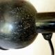 Black vintage lamp metal