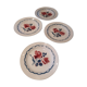 Flat earthenware plates by Digoin Sarreguemines