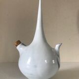Ceramic alcohol bottle design roger capron 1960