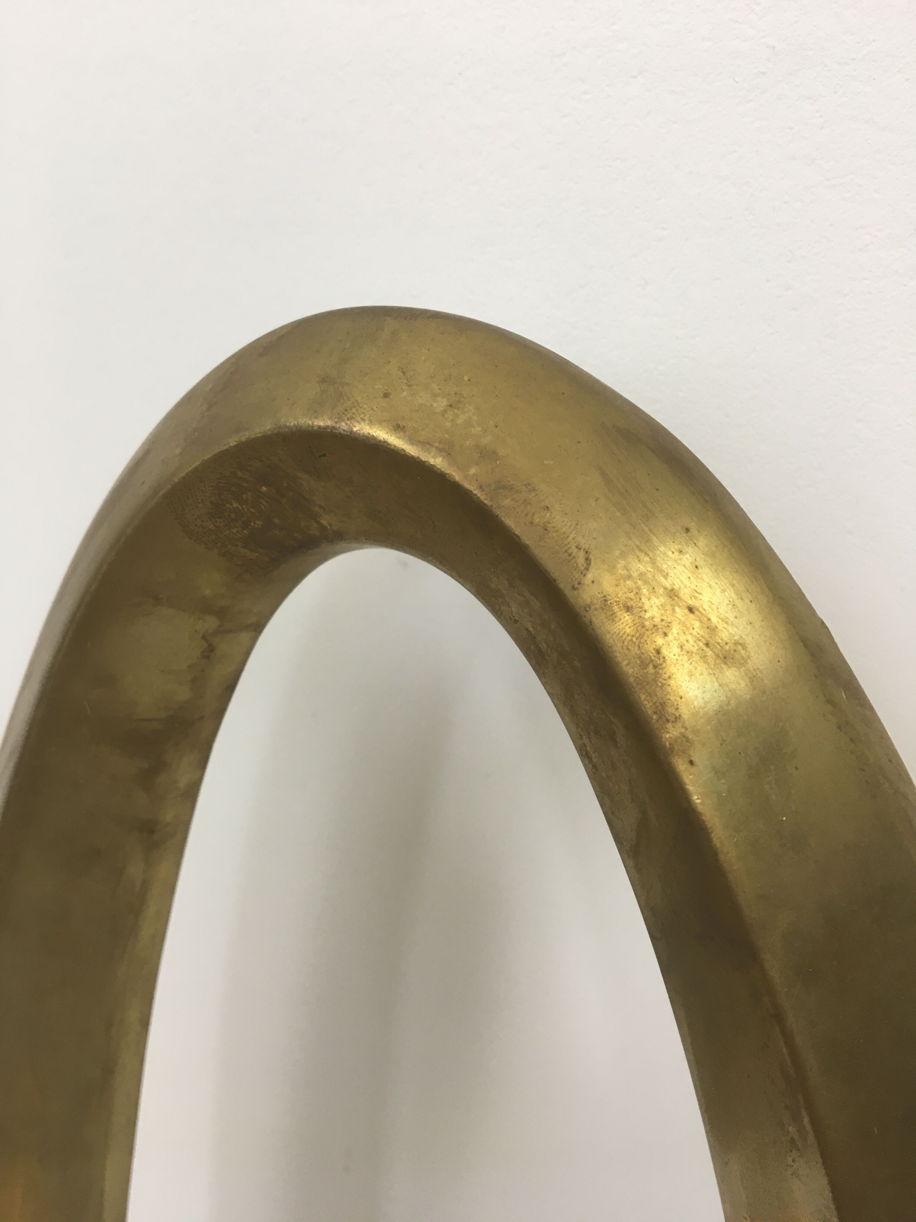 Former McDonald's brass sign 1980