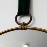 Witch eye round mirror 1950 30cm